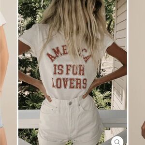Z Supply America is for Lovers ❤️ T-Shirt